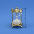Sanduhr 5 Minuten, Messing-lackiert