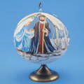 Vánoční dekorace koule - motiv Josef a Marie